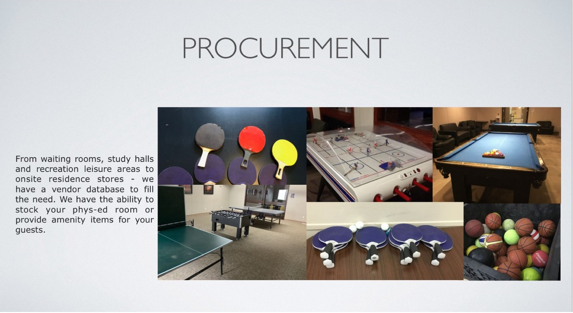 what we offer